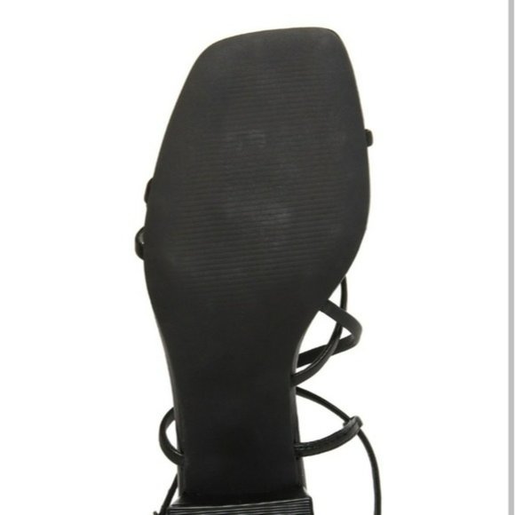 Steve Madden Involved Barely-There Sandals Black -6 - Picture 5 of 8